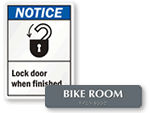 Please Keep This Door Closed Safety Sign MADM574