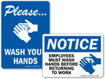 Hand Washing Signs