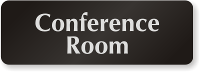 meeting room sign