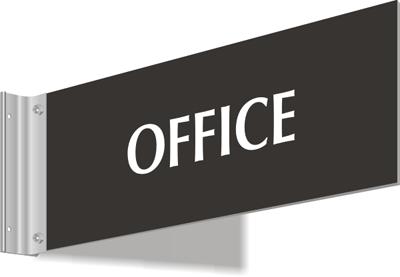 Office Above Door Sign - Double Sided Sign, SKU: SE-5344