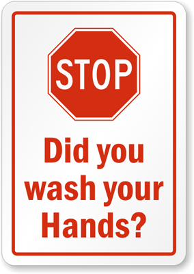 Hand Washing Signs