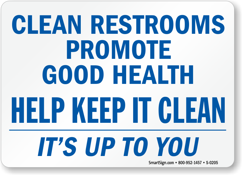 Clean Toilet Posters