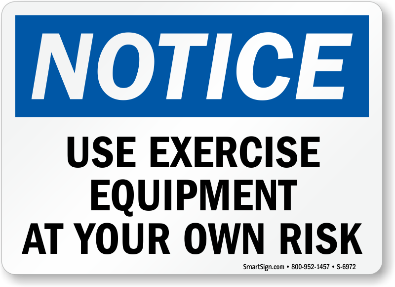 used equipment at your own risk